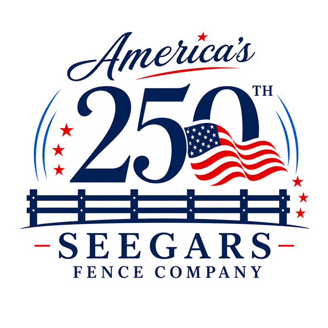 Celebrating America's 250th &mdash; Seegars Fence Company